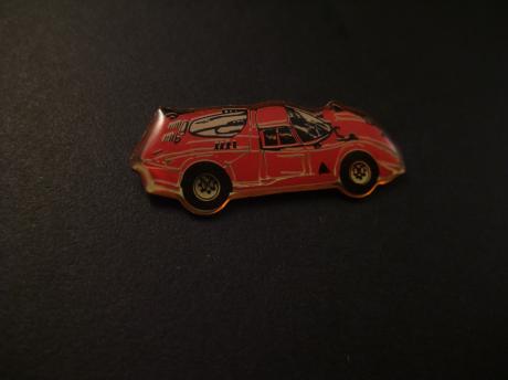 Alfa Romeo 33 Stradale  supersportwagen rood